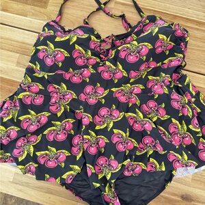 Betsy JohnsonxTorrid Cherry Print Swimsuit